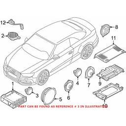 Audi Speaker - Front 8V0035398A